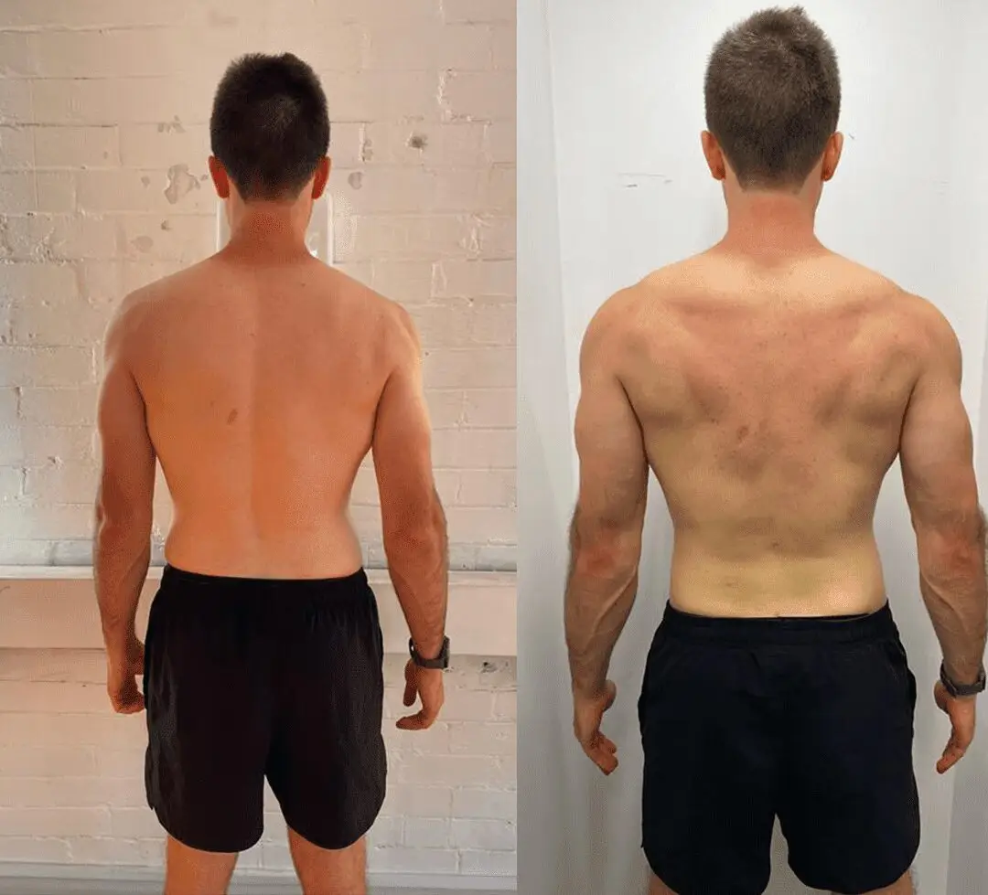 Daniel's 10-week body composition transformation at Catalyst Training Co Randwick