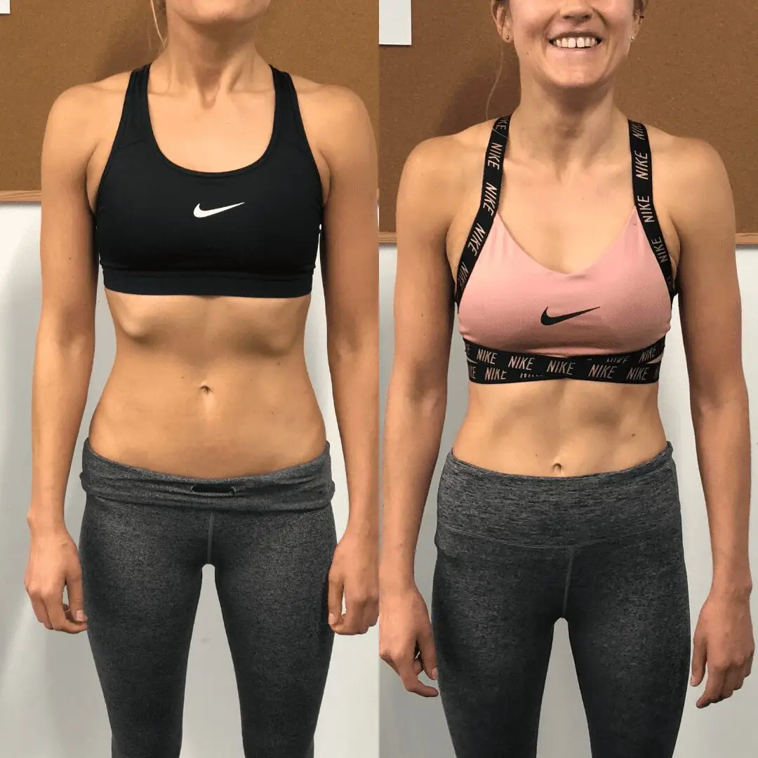 Amie's body composition transformation at Catalyst Training Co Randwick