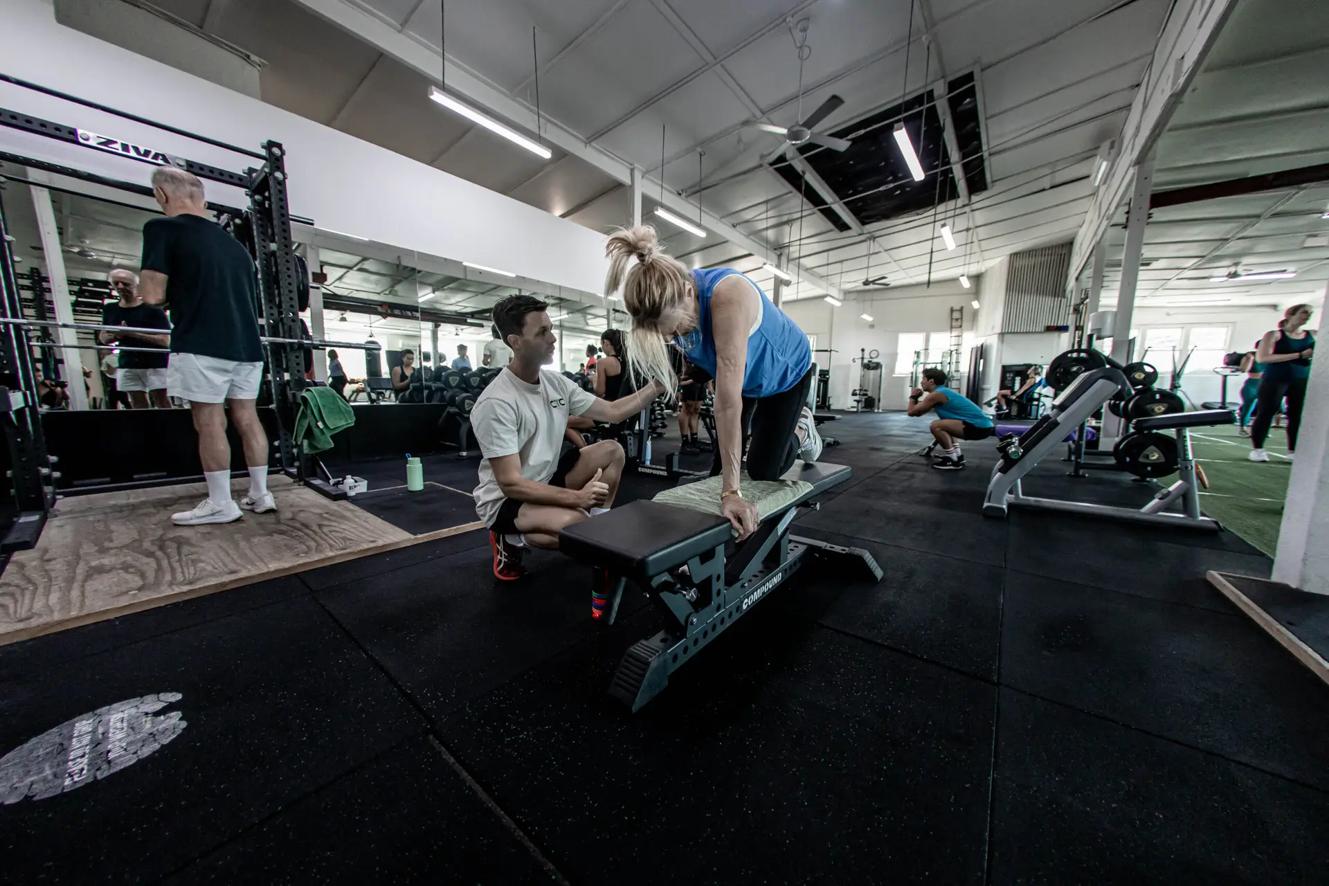 Women's strength training at Catalyst Training Co.