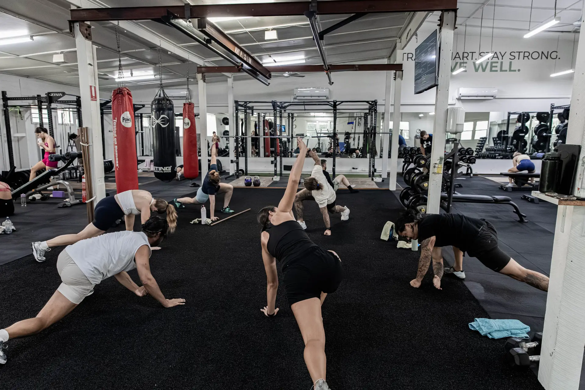 A Catalyst member training at Catalyst Training Co Randwick